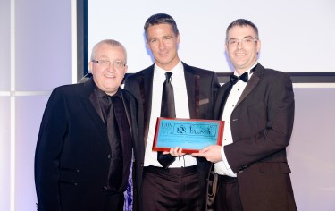 Tam Cowan, Adrian McKenna and Brian Inkster - Managing Partner of the Year - Law Awards of Scotland 2014